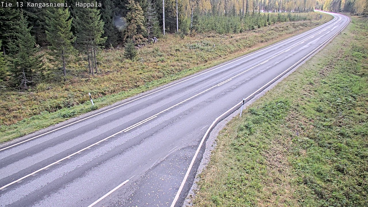 Kelikamerat Kuva Tie 13 Kangasniemi, Häppälä, Kangasniemi, Etelä-Savo