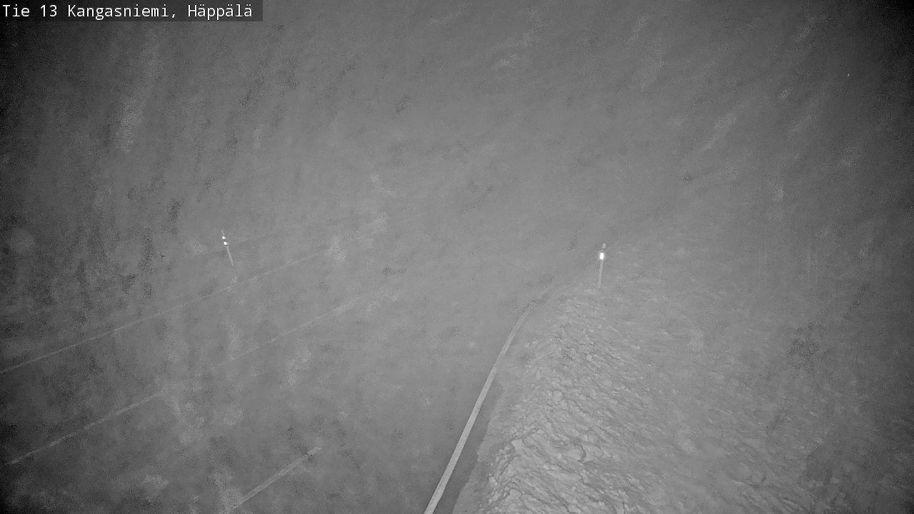 Weather Camera Image Väg 13 Kangasniemi, Häppälä, Kangasniemi, Etelä-Savo