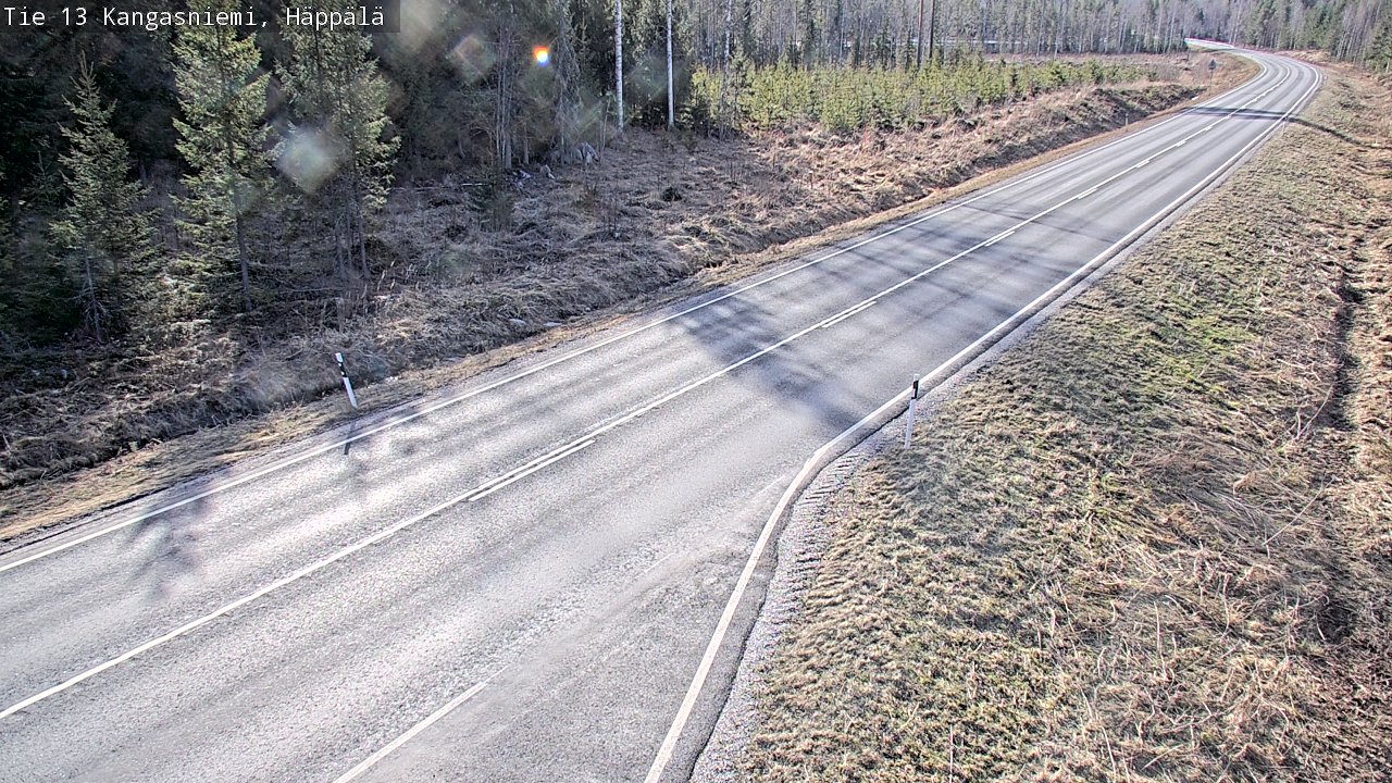 Weather Camera Image Väg 13 Kangasniemi, Häppälä, Kangasniemi, Etelä-Savo