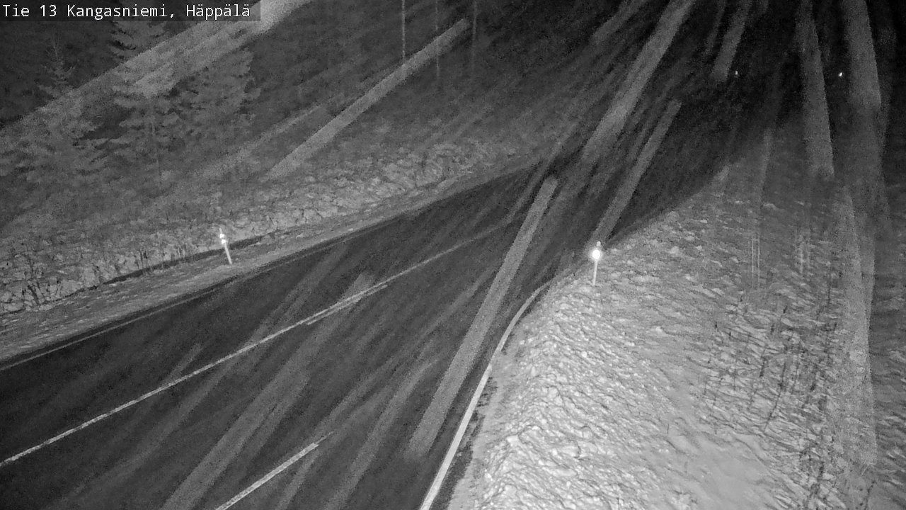 Weather Camera Image Väg 13 Kangasniemi, Häppälä, Kangasniemi, Etelä-Savo