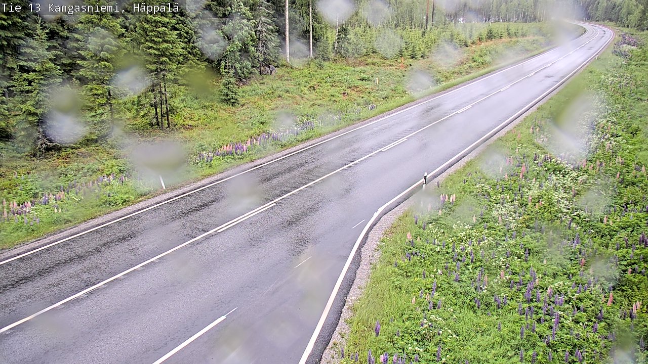 Kelikamerat Kuva Tie 13 Kangasniemi, Häppälä, Kangasniemi, Etelä-Savo