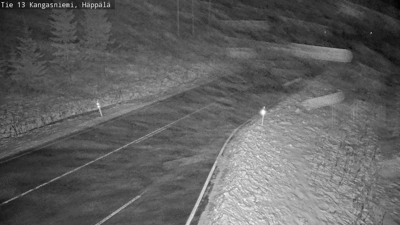 Weather Camera Image Väg 13 Kangasniemi, Häppälä, Kangasniemi, Etelä-Savo