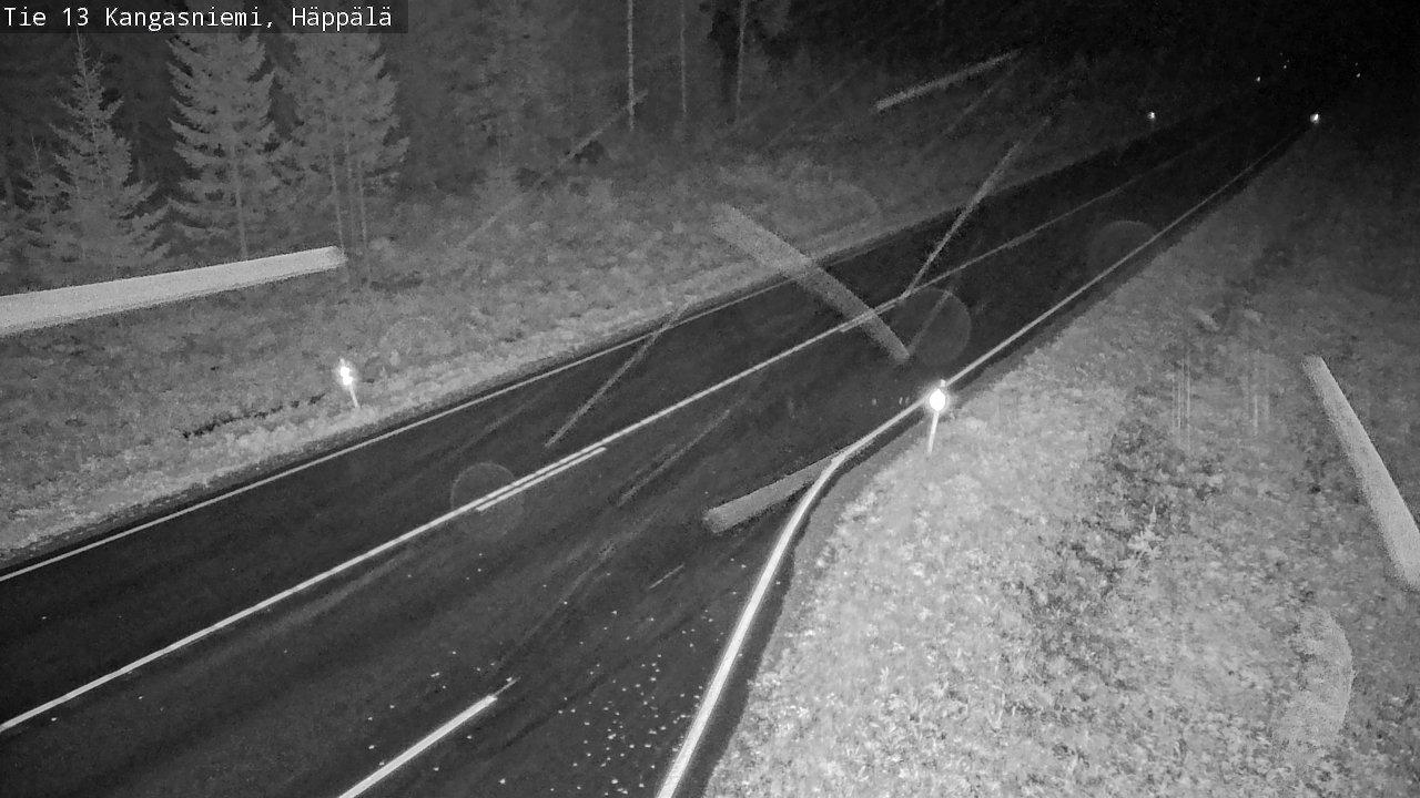 Weather Camera Image Road 13 Kangasniemi, Häppälä, Kangasniemi, Etelä-Savo