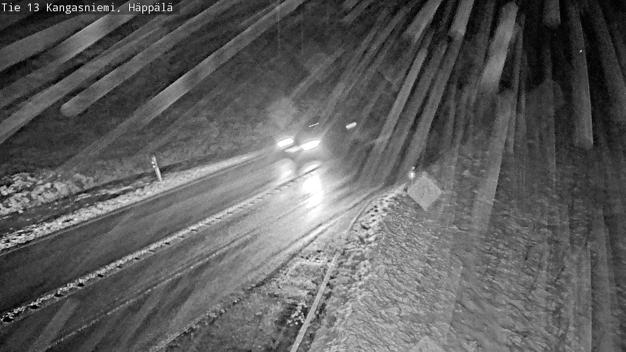 Weather Camera Image Väg 13 Kangasniemi, Häppälä, Kangasniemi, Etelä-Savo