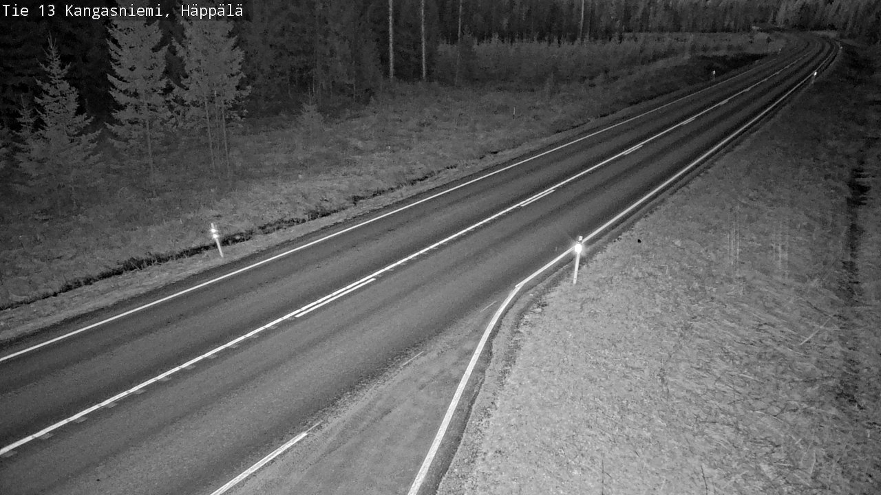 Kelikamerat Kuva Tie 13 Kangasniemi, Häppälä, Kangasniemi, Etelä-Savo