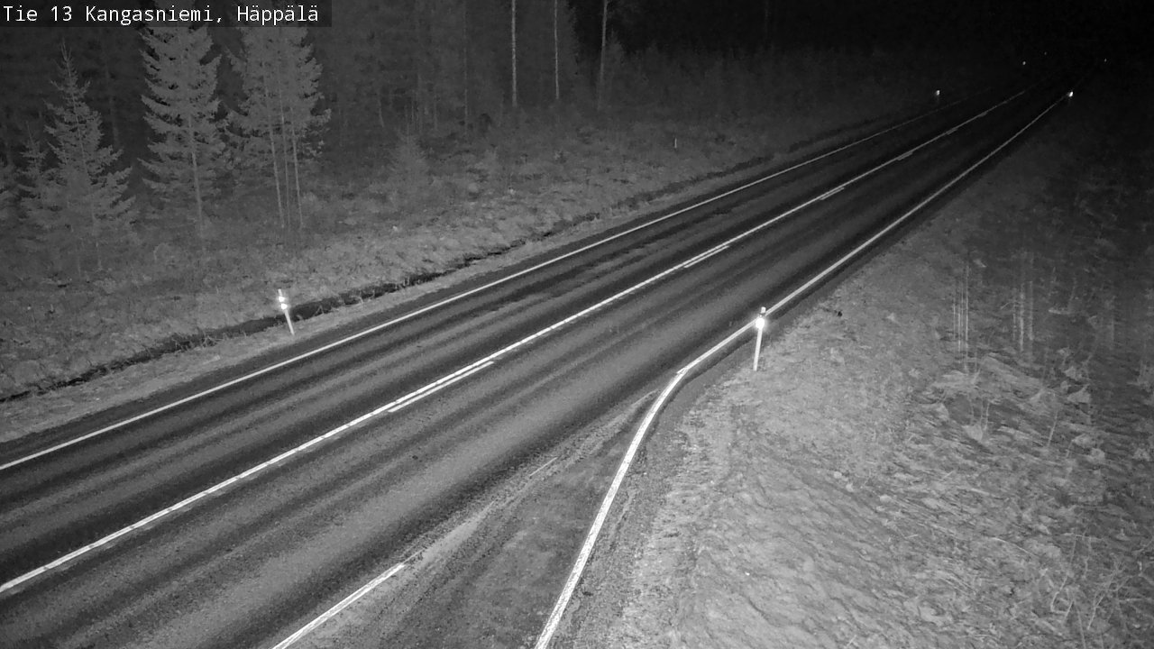 Kelikamerat Kuva Tie 13 Kangasniemi, Häppälä, Kangasniemi, Etelä-Savo