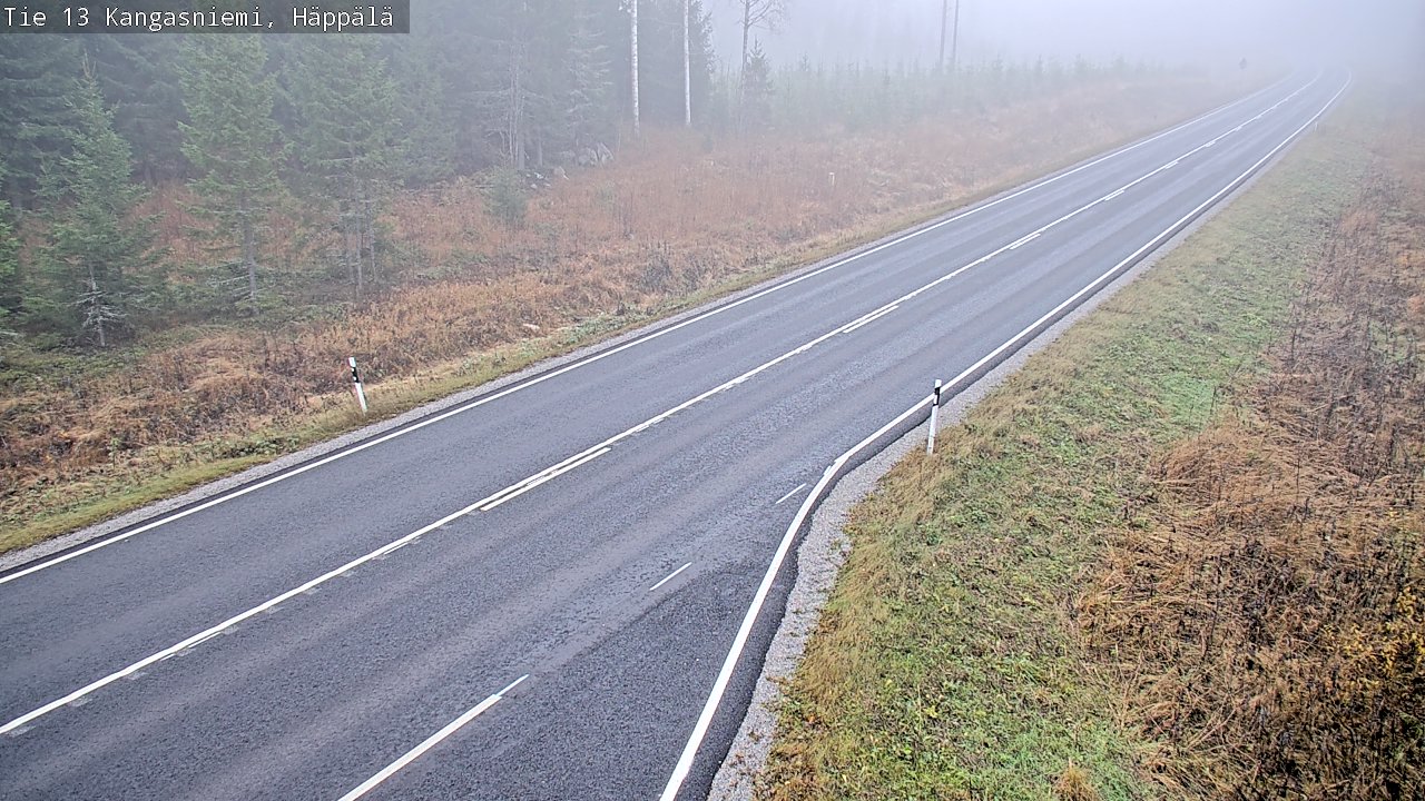 Kelikamerat Kuva Tie 13 Kangasniemi, Häppälä, Kangasniemi, Etelä-Savo