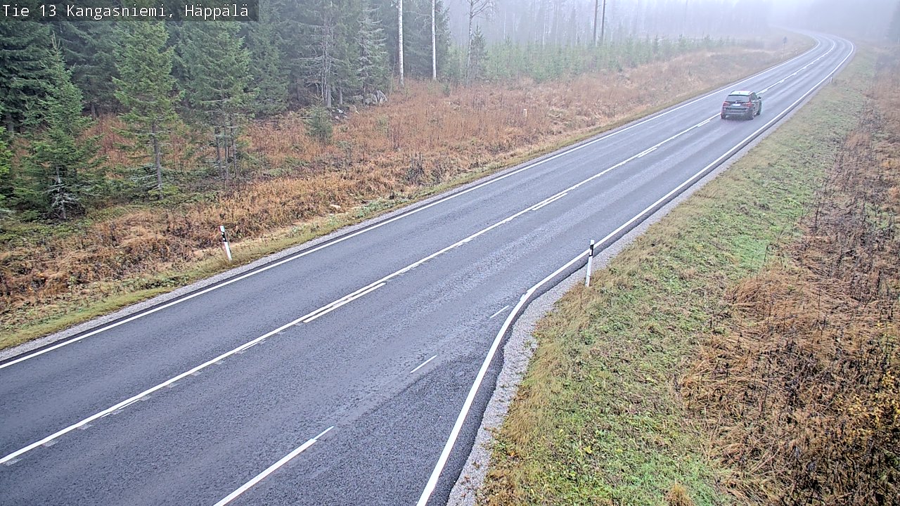 Kelikamerat Kuva Tie 13 Kangasniemi, Häppälä, Kangasniemi, Etelä-Savo