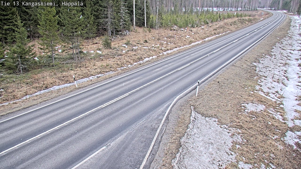 Kelikamerat Kuva Tie 13 Kangasniemi, Häppälä, Kangasniemi, Etelä-Savo