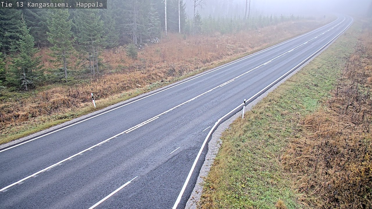 Kelikamerat Kuva Tie 13 Kangasniemi, Häppälä, Kangasniemi, Etelä-Savo
