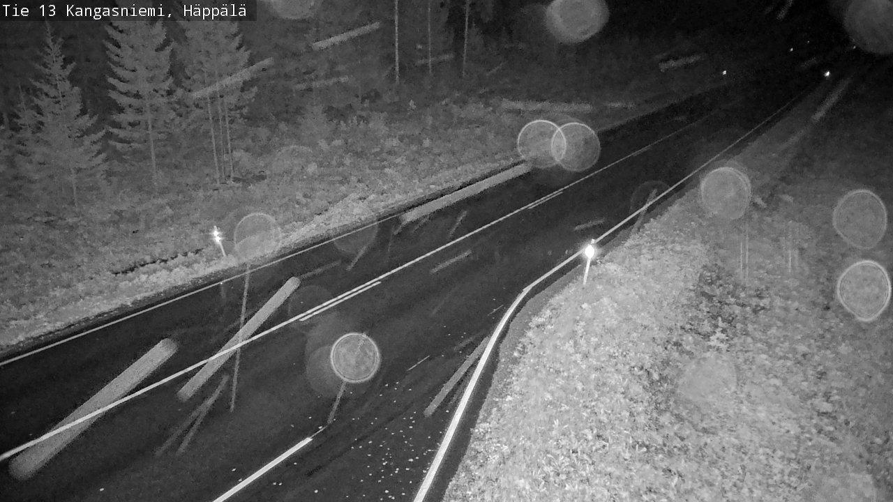 Weather Camera Image Road 13 Kangasniemi, Häppälä, Kangasniemi, Etelä-Savo