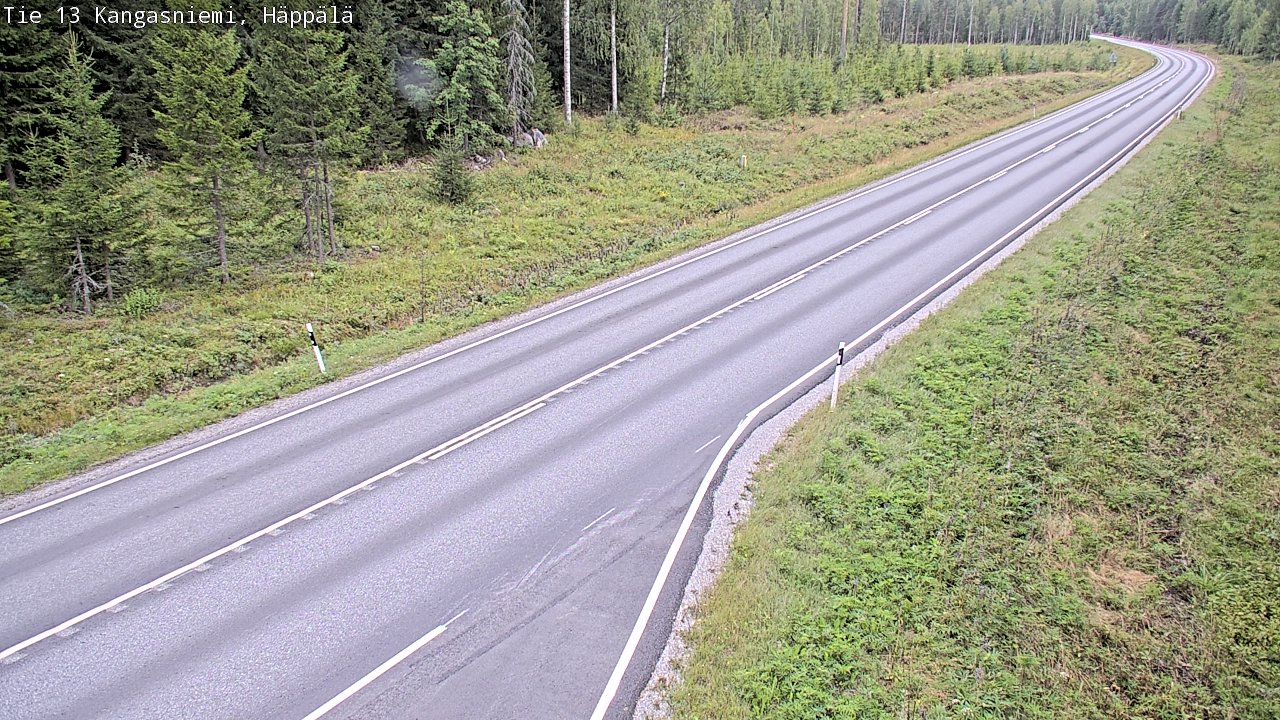 Kelikamerat Kuva Tie 13 Kangasniemi, Häppälä, Kangasniemi, Etelä-Savo