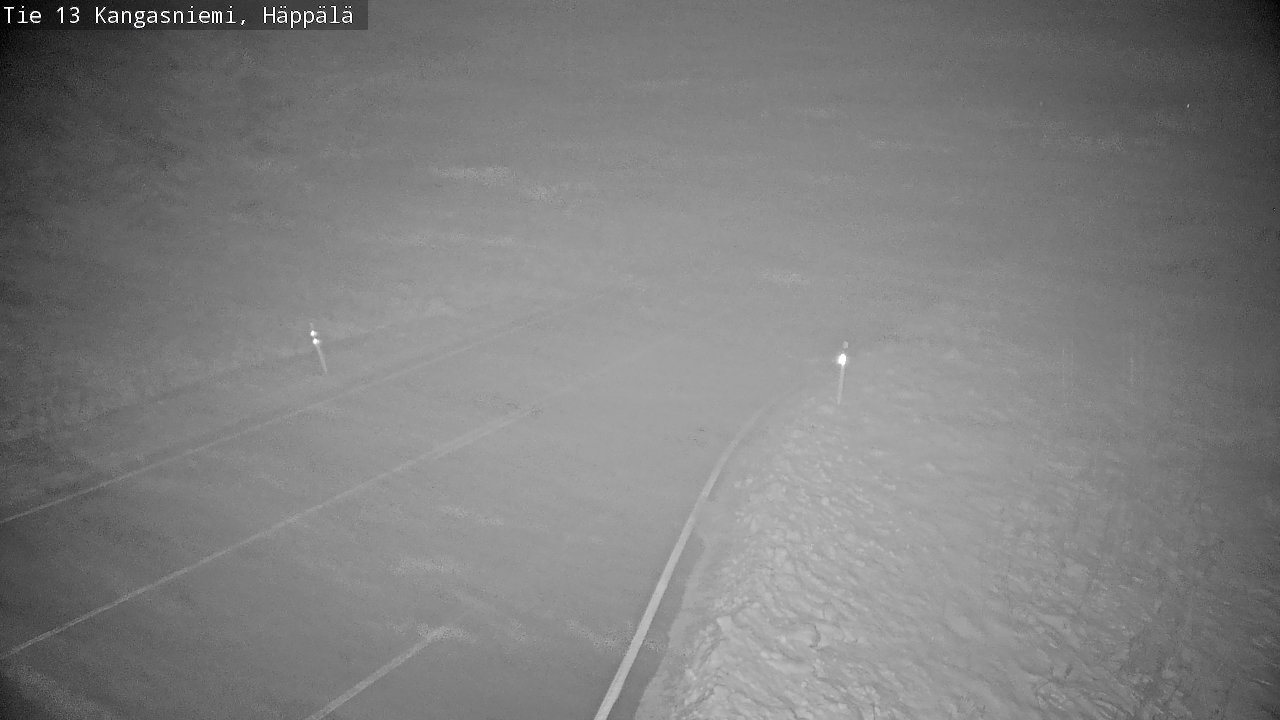 Weather Camera Image Väg 13 Kangasniemi, Häppälä, Kangasniemi, Etelä-Savo