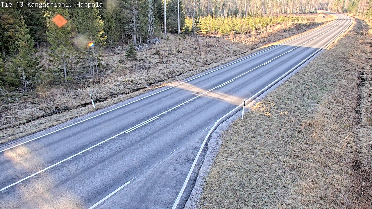 Weather Camera Image Väg 13 Kangasniemi, Häppälä, Kangasniemi, Etelä-Savo