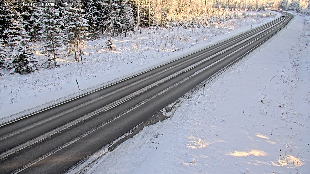 Weather Camera Image Väg 13 Kangasniemi, Häppälä, Kangasniemi, Etelä-Savo