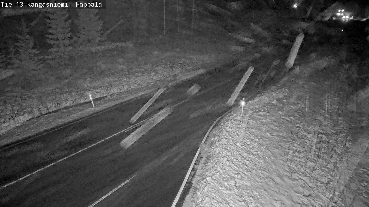 Weather Camera Image Väg 13 Kangasniemi, Häppälä, Kangasniemi, Etelä-Savo