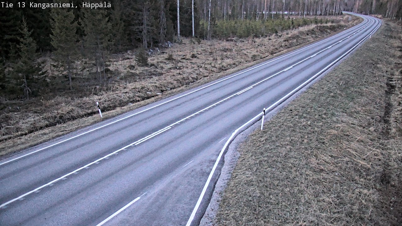 Kelikamerat Kuva Tie 13 Kangasniemi, Häppälä, Kangasniemi, Etelä-Savo