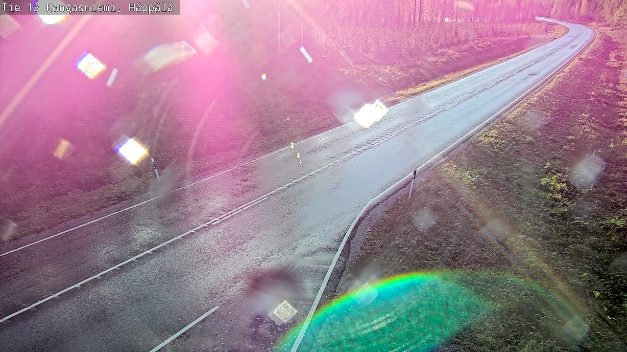 Weather Camera Image Road 13 Kangasniemi, Häppälä, Kangasniemi, Etelä-Savo
