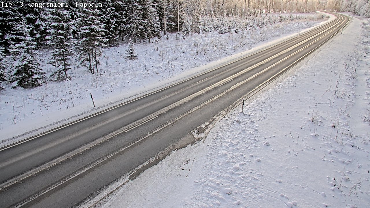 Kelikamerat Kuva Tie 13 Kangasniemi, Häppälä, Kangasniemi, Etelä-Savo