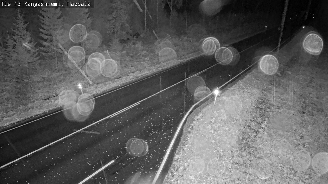 Weather Camera Image Road 13 Kangasniemi, Häppälä, Kangasniemi, Etelä-Savo