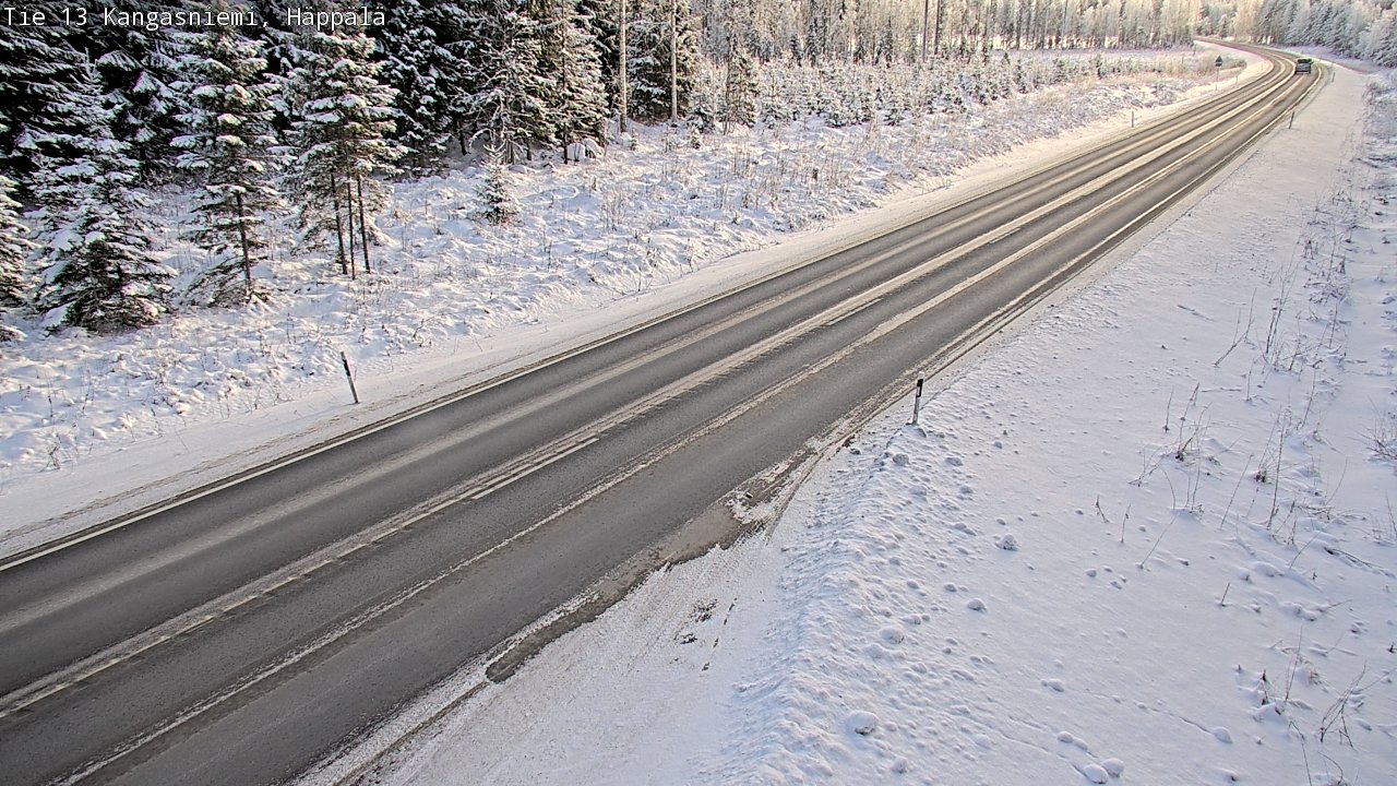 Weather Camera Image Road 13 Kangasniemi, Häppälä, Kangasniemi, Etelä-Savo