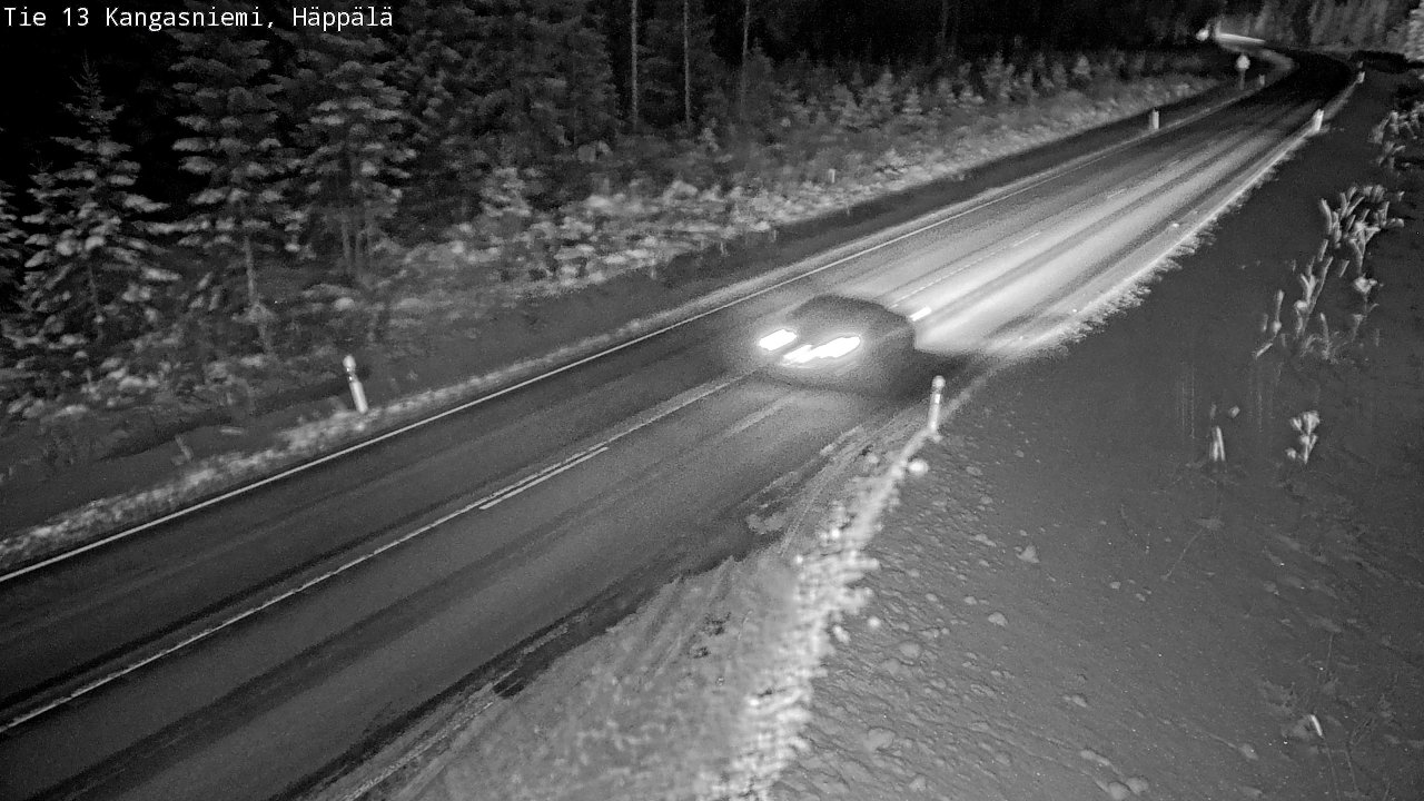 Weather Camera Image Väg 13 Kangasniemi, Häppälä, Kangasniemi, Etelä-Savo