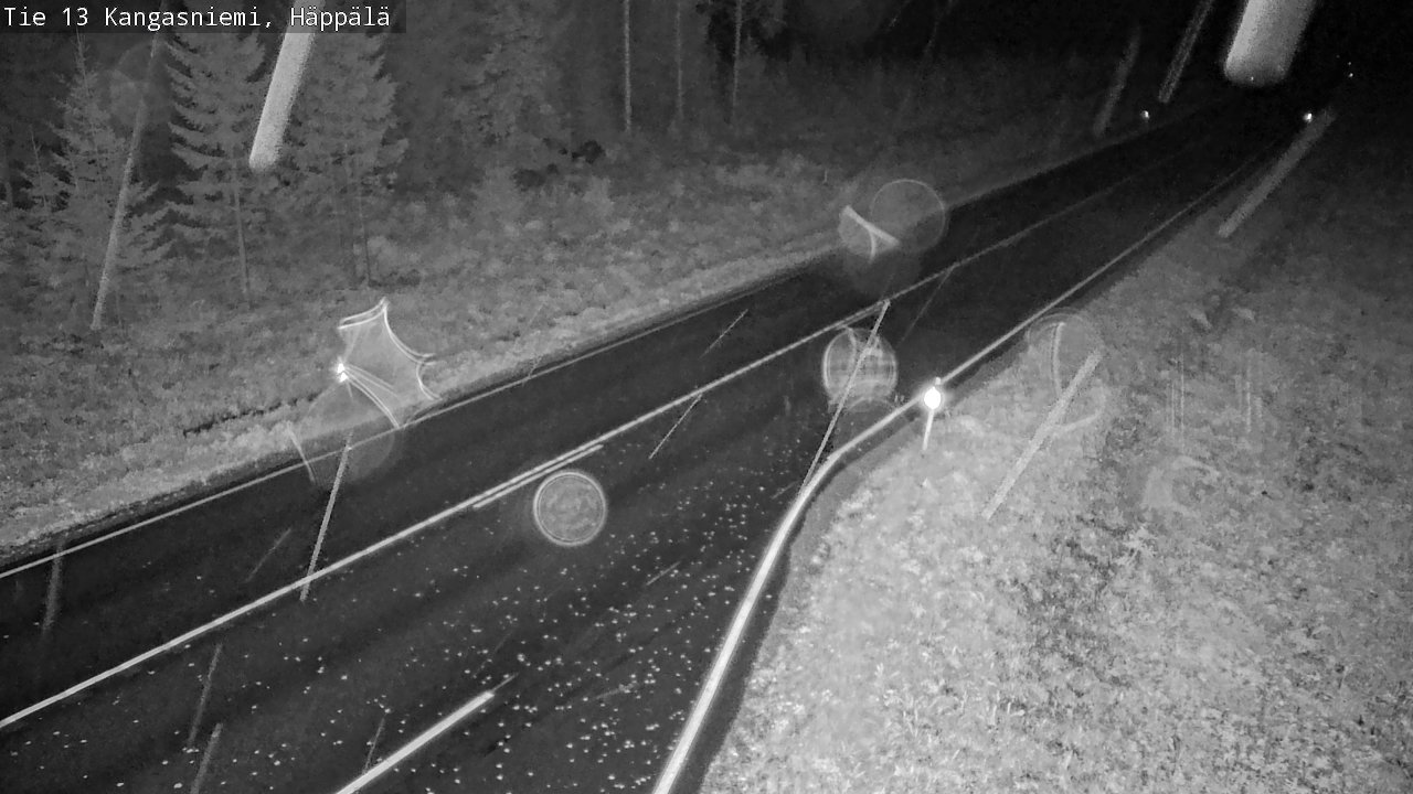 Weather Camera Image Road 13 Kangasniemi, Häppälä, Kangasniemi, Etelä-Savo