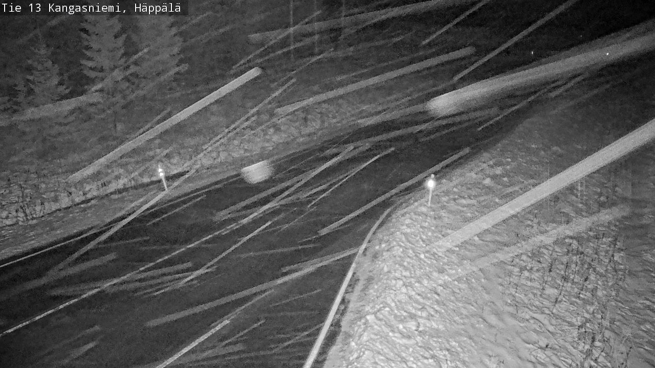 Weather Camera Image Väg 13 Kangasniemi, Häppälä, Kangasniemi, Etelä-Savo