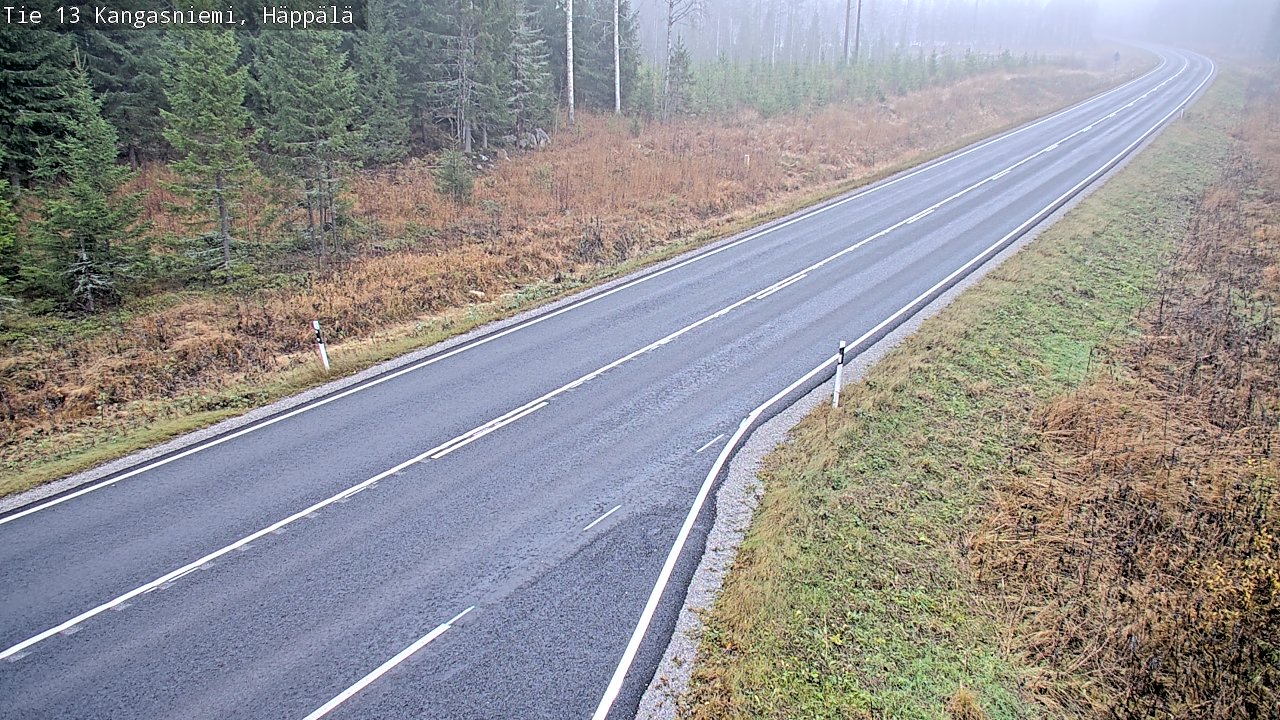 Kelikamerat Kuva Tie 13 Kangasniemi, Häppälä, Kangasniemi, Etelä-Savo