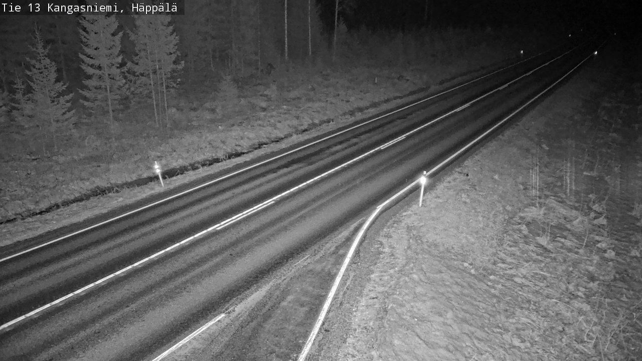 Kelikamerat Kuva Tie 13 Kangasniemi, Häppälä, Kangasniemi, Etelä-Savo