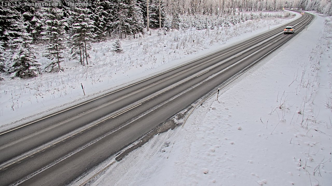 Kelikamerat Kuva Tie 13 Kangasniemi, Häppälä, Kangasniemi, Etelä-Savo