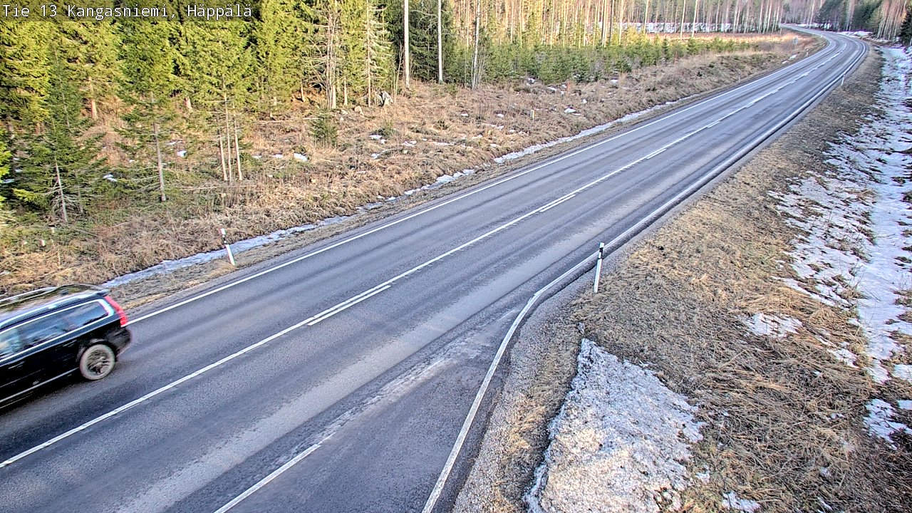 Weather Camera Image Road 13 Kangasniemi, Häppälä, Kangasniemi, Etelä-Savo
