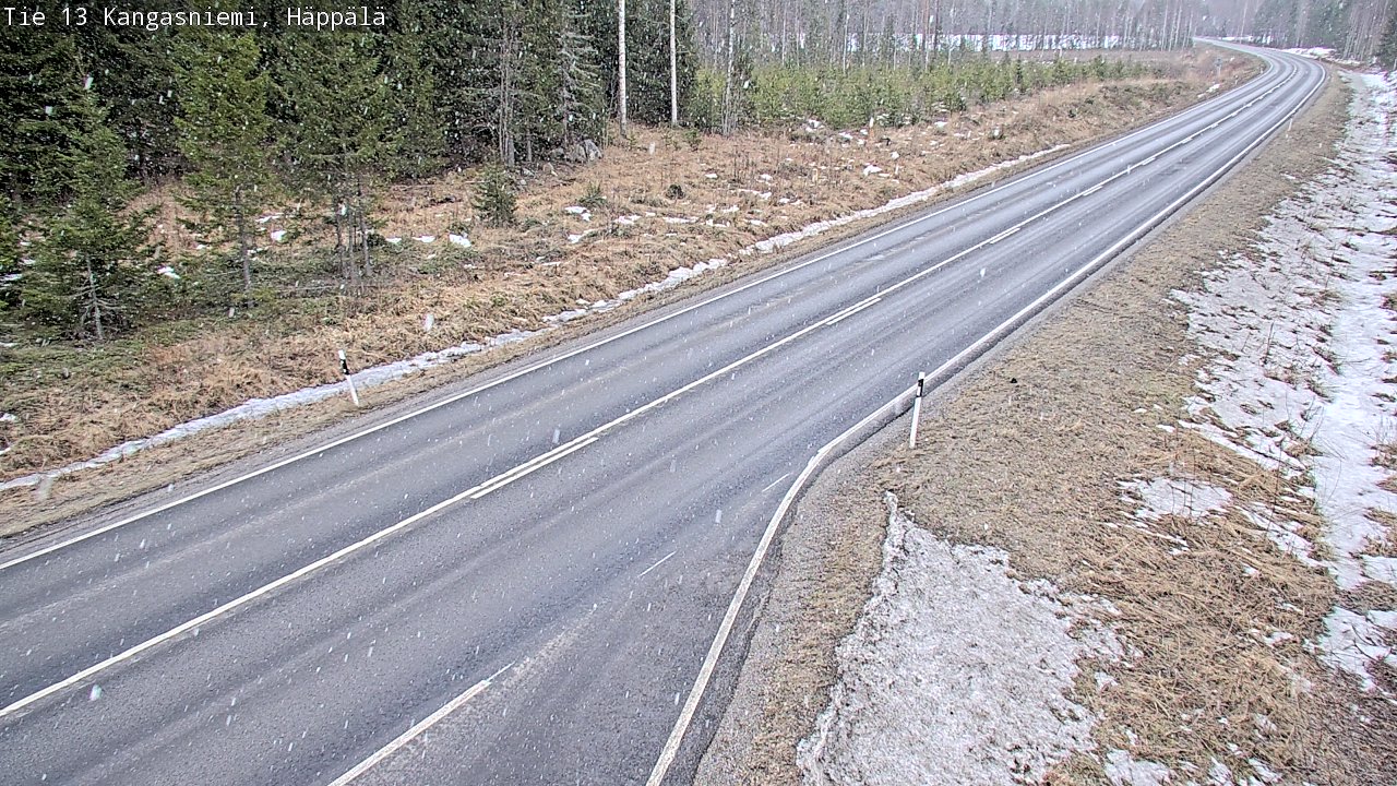 Kelikamerat Kuva Tie 13 Kangasniemi, Häppälä, Kangasniemi, Etelä-Savo