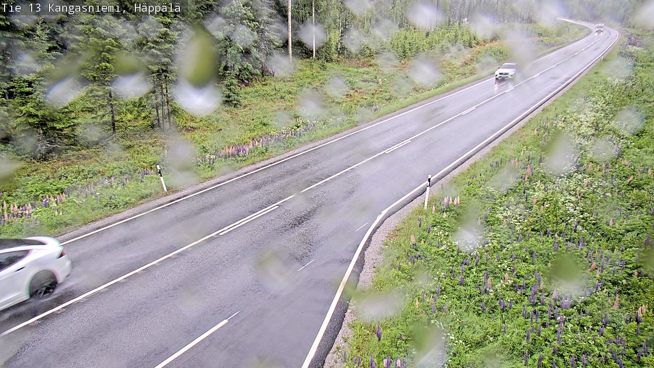 Weather Camera Image Väg 13 Kangasniemi, Häppälä, Kangasniemi, Etelä-Savo