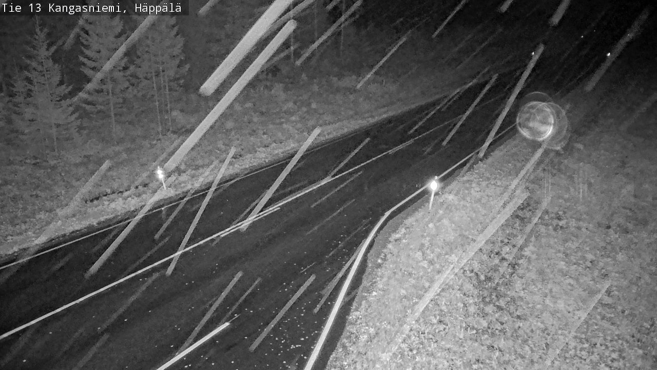 Weather Camera Image Road 13 Kangasniemi, Häppälä, Kangasniemi, Etelä-Savo