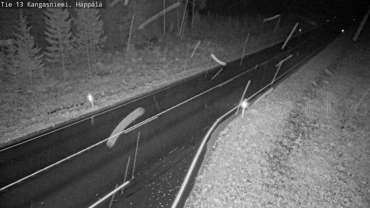 Weather Camera Image Road 13 Kangasniemi, Häppälä, Kangasniemi, Etelä-Savo