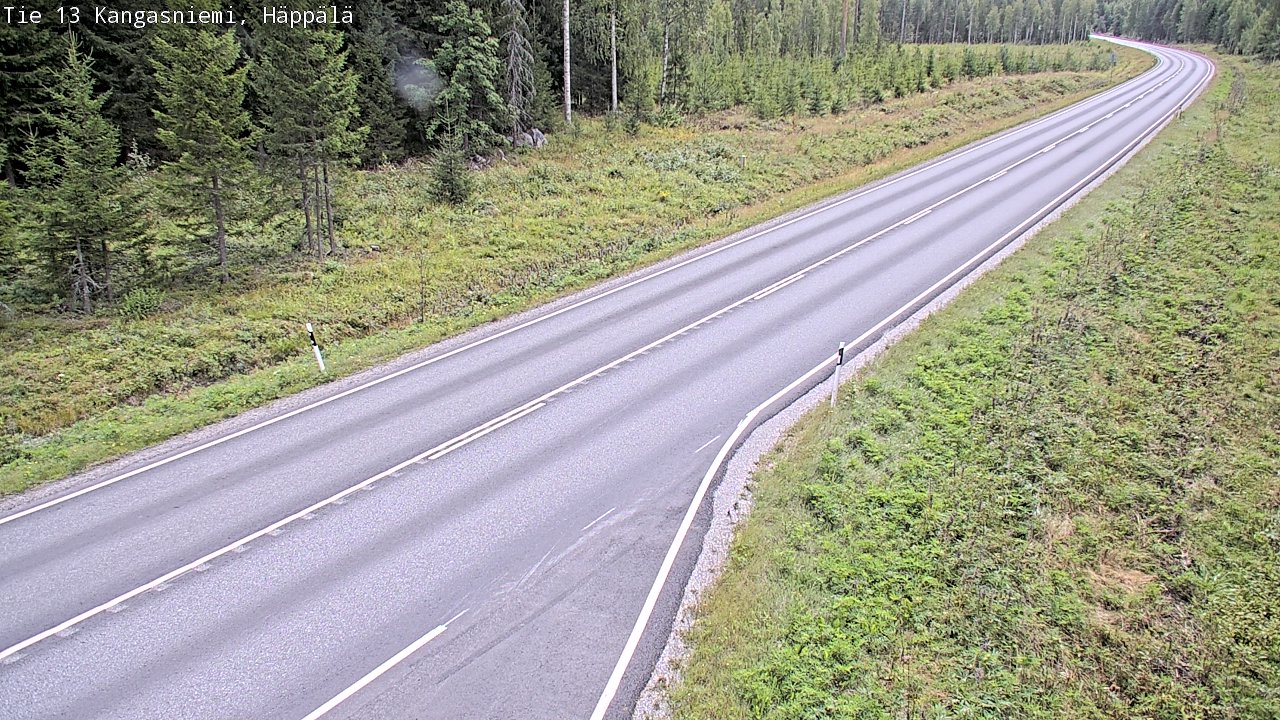 Kelikamerat Kuva Tie 13 Kangasniemi, Häppälä, Kangasniemi, Etelä-Savo