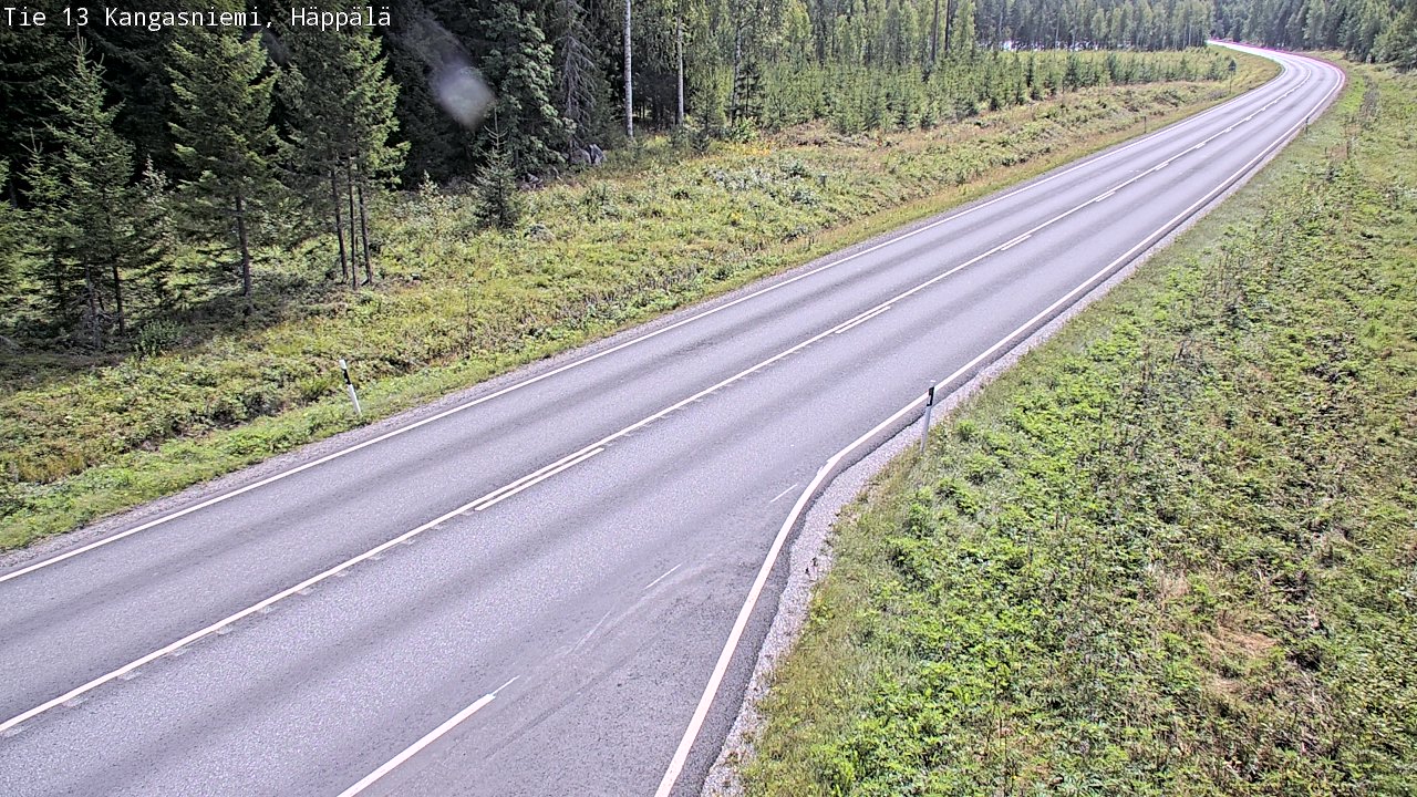 Weather Camera Image Road 13 Kangasniemi, Häppälä, Kangasniemi, Etelä-Savo
