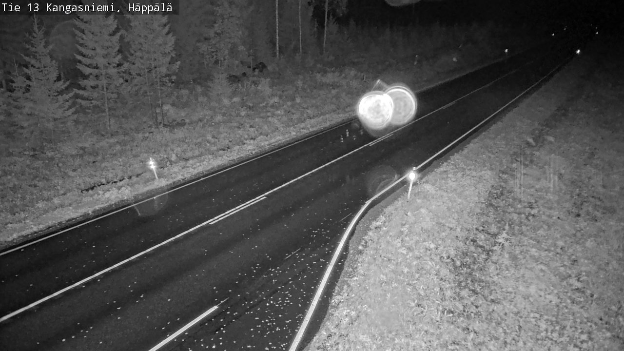 Weather Camera Image Road 13 Kangasniemi, Häppälä, Kangasniemi, Etelä-Savo