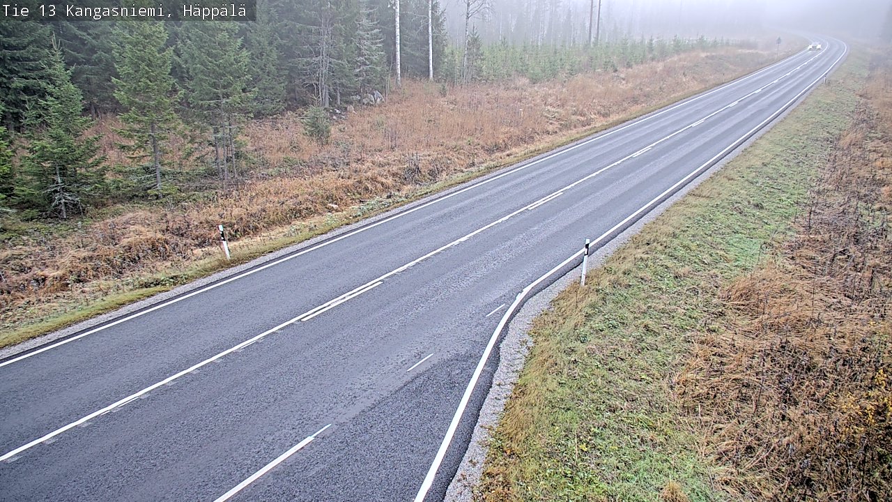 Kelikamerat Kuva Tie 13 Kangasniemi, Häppälä, Kangasniemi, Etelä-Savo