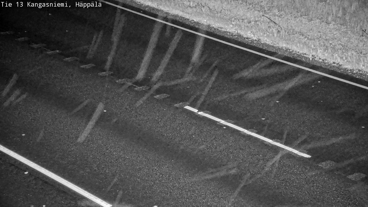 Weather Camera Image Road 13 Kangasniemi, Häppälä, Kangasniemi, Etelä-Savo