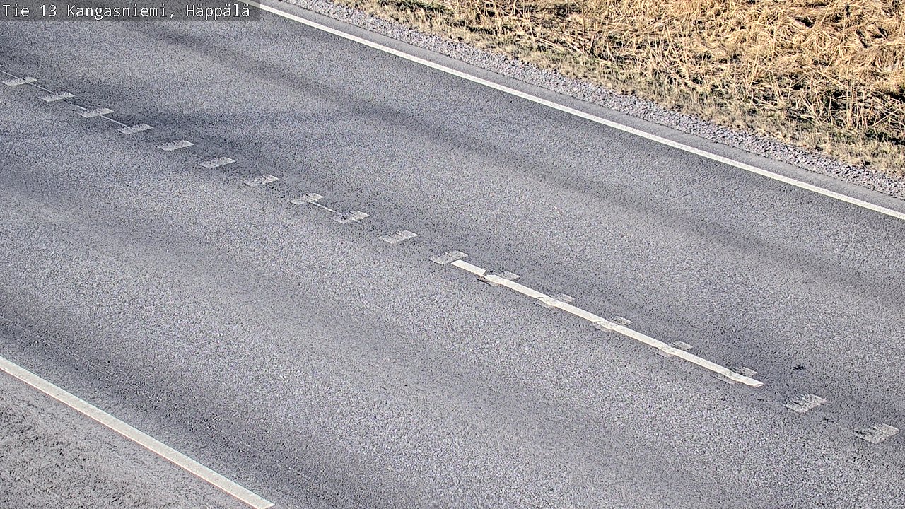 Weather Camera Image Väg 13 Kangasniemi, Häppälä, Kangasniemi, Etelä-Savo
