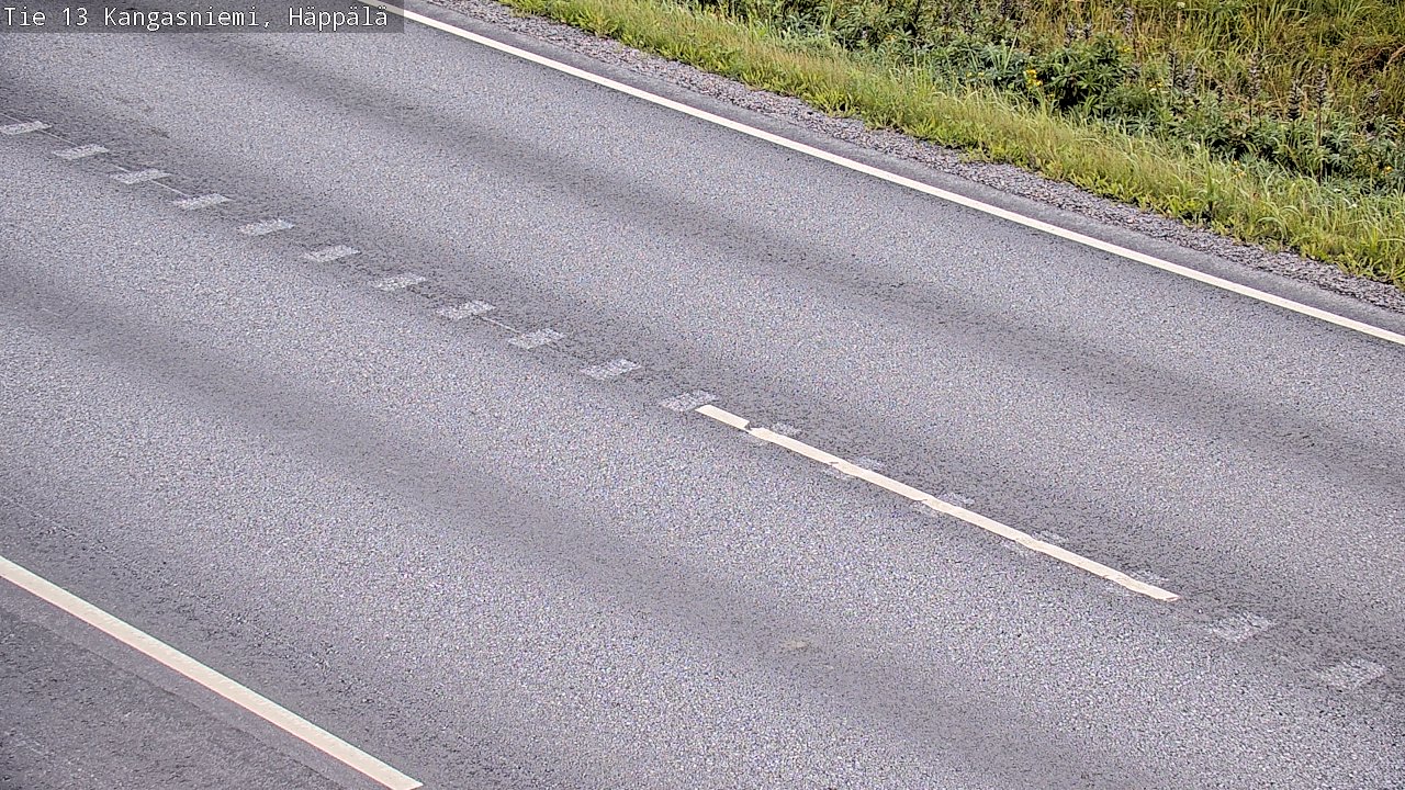 Weather Camera Image Väg 13 Kangasniemi, Häppälä, Kangasniemi, Etelä-Savo