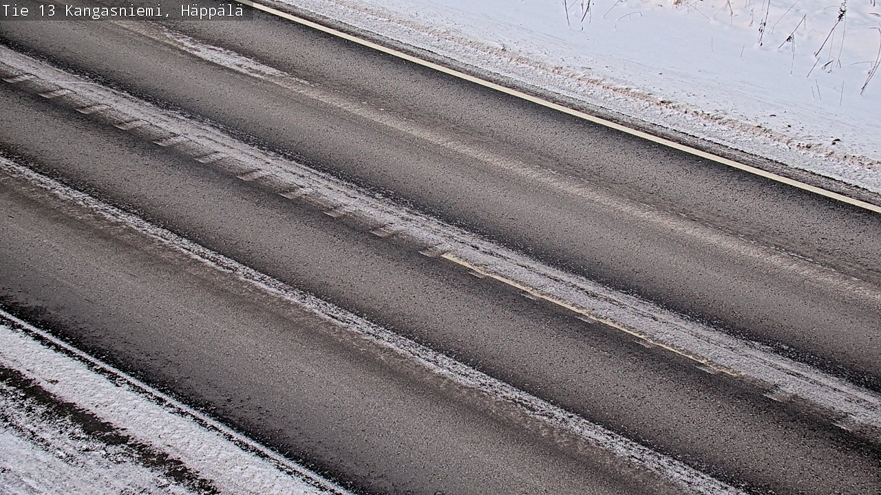 Kelikamerat Kuva Tie 13 Kangasniemi, Häppälä, Kangasniemi, Etelä-Savo