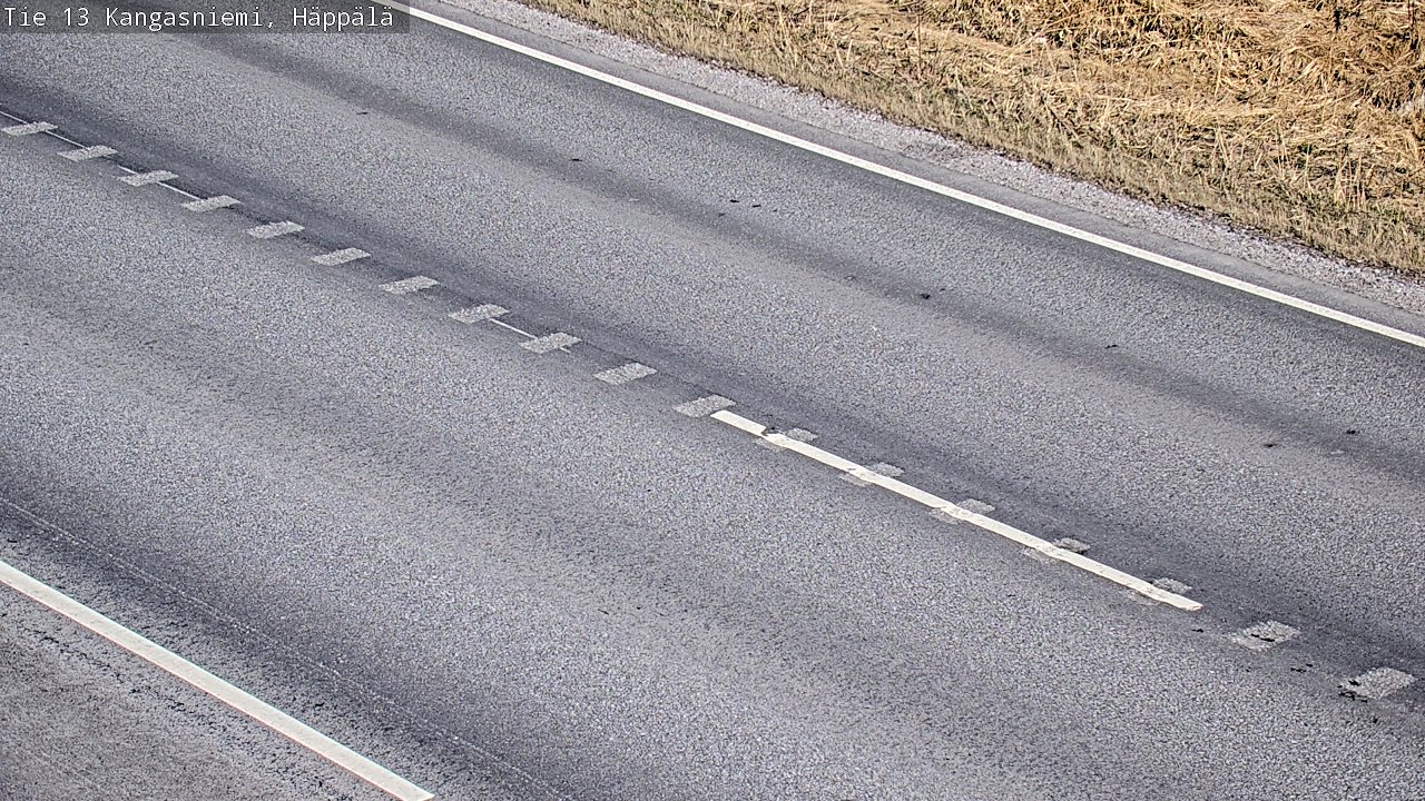 Weather Camera Image Väg 13 Kangasniemi, Häppälä, Kangasniemi, Etelä-Savo