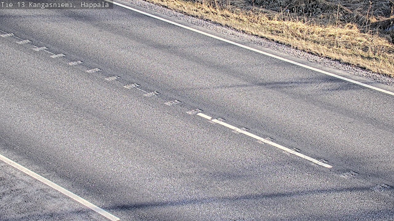 Weather Camera Image Väg 13 Kangasniemi, Häppälä, Kangasniemi, Etelä-Savo