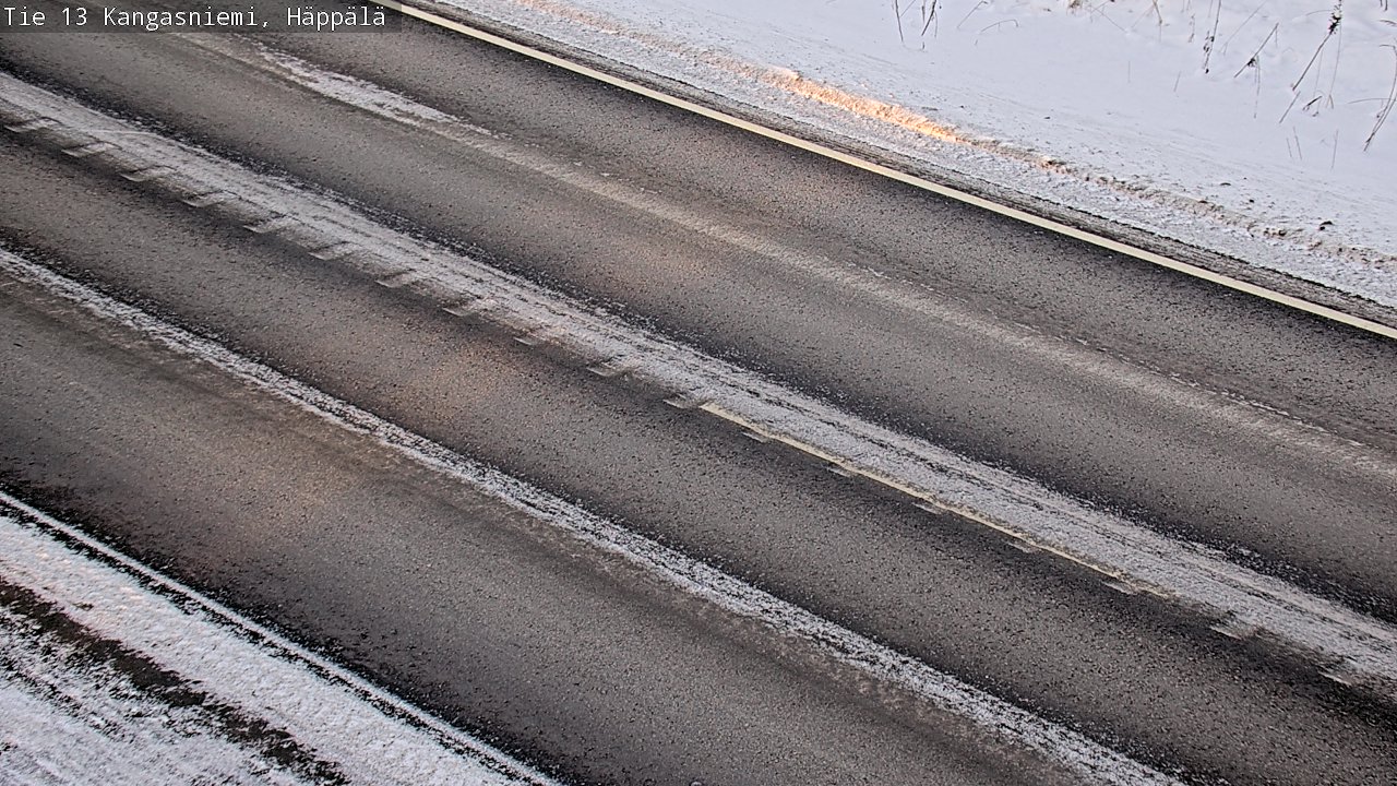 Kelikamerat Kuva Tie 13 Kangasniemi, Häppälä, Kangasniemi, Etelä-Savo