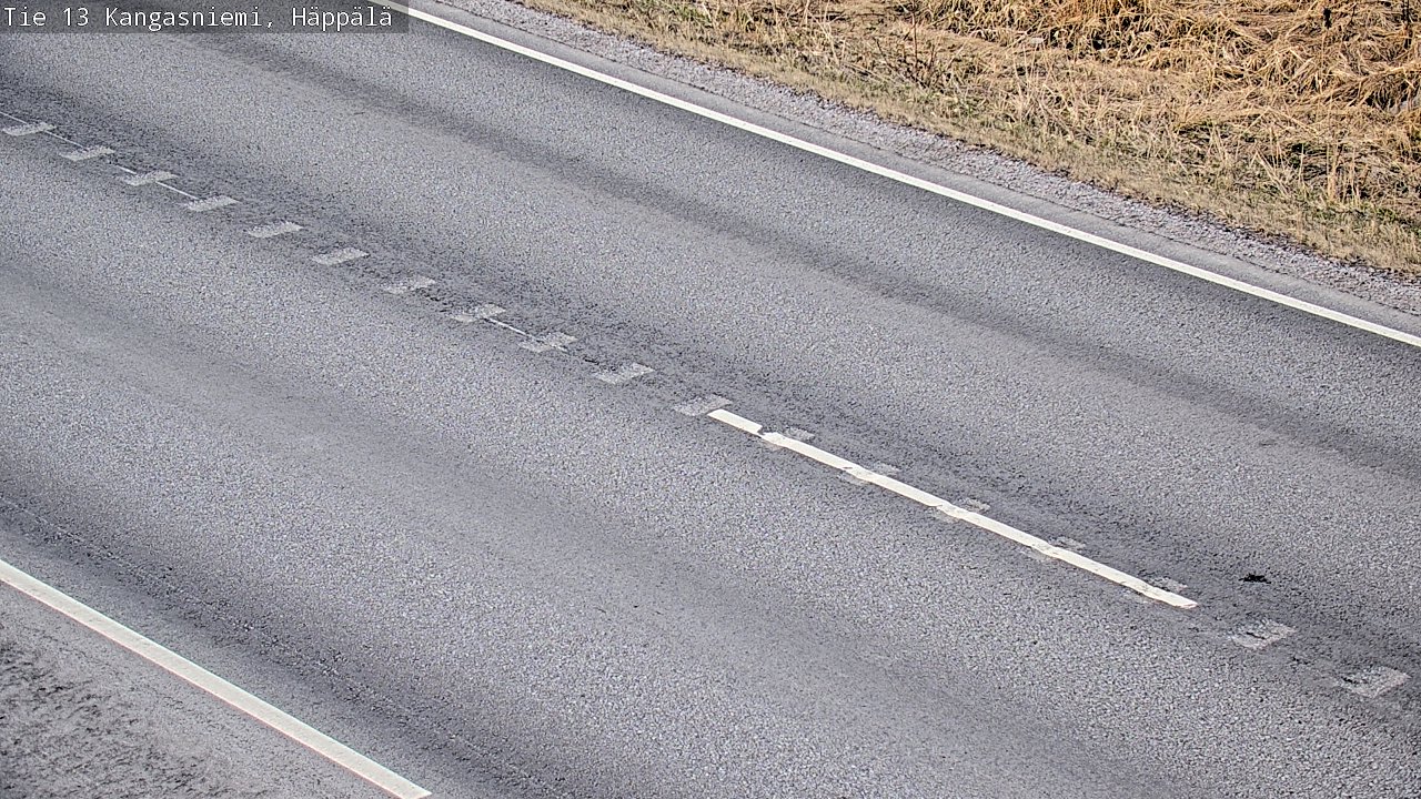 Weather Camera Image Väg 13 Kangasniemi, Häppälä, Kangasniemi, Etelä-Savo
