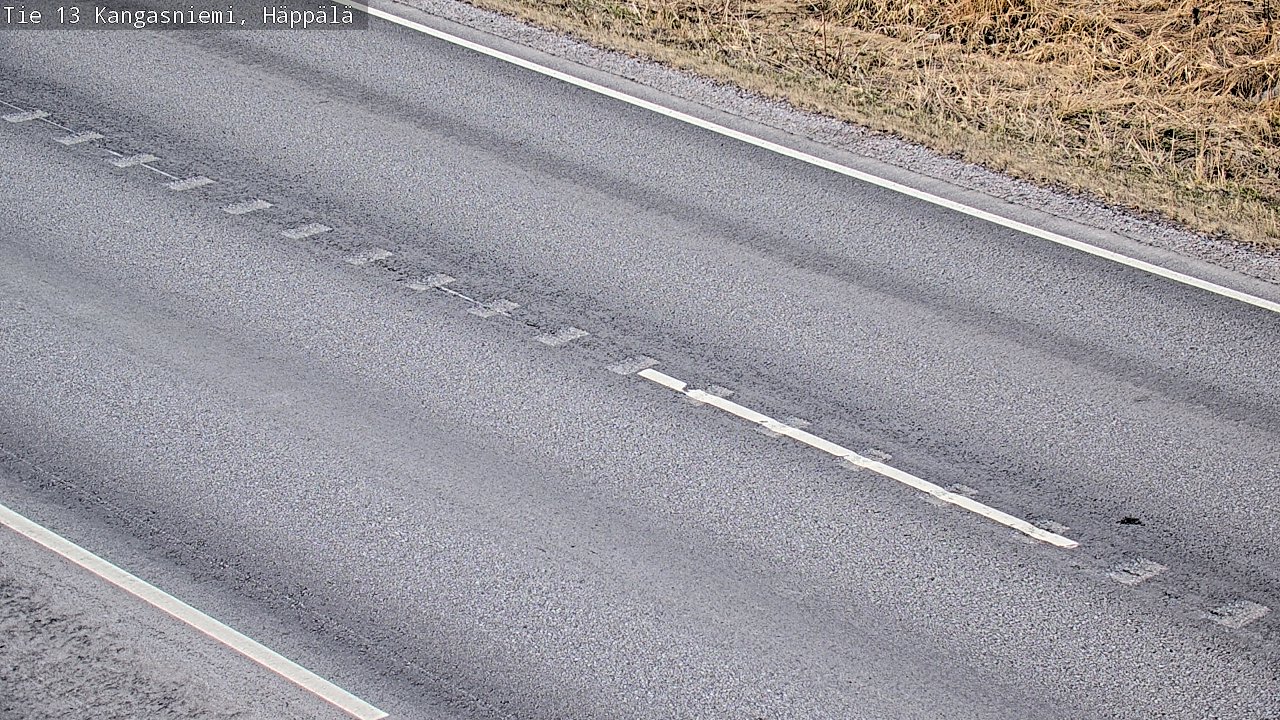 Weather Camera Image Väg 13 Kangasniemi, Häppälä, Kangasniemi, Etelä-Savo