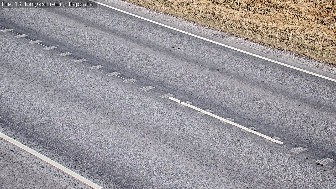 Weather Camera Image Väg 13 Kangasniemi, Häppälä, Kangasniemi, Etelä-Savo